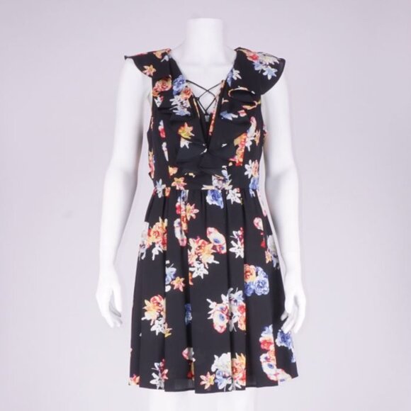 NWT Express Floral Dress - Picture 4 of 5